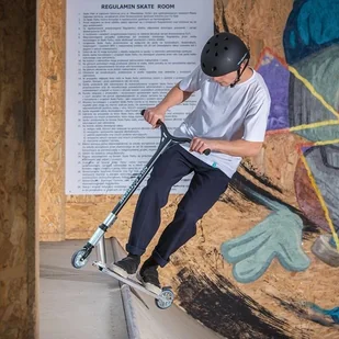 Nils Extreme HS107 BLACK-SILVER HULAJNOGA DO TRIKÓW - Hulajnogi - miniaturka - grafika 8