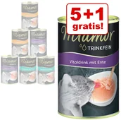 Przysmaki dla kotów - Miamor 5 + 1 gratis! Miamor Vitaldrink 6 x 135 ml 6 x 135 ml 3 smaki)| Dostawa GRATIS od 89 zł + BONUS do pierwszego zamówienia - miniaturka - grafika 1