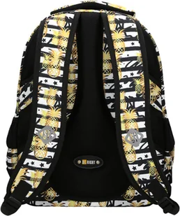 St. Majewski Plecak 3-komorowy ST.RIGHT BP-32 Złote tropiki - Plecaki szkolne i tornistry - miniaturka - grafika 5