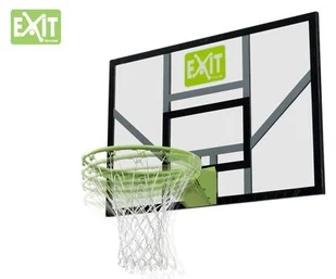 Exit Tablica do koszykówki Exit Galaxy 116 x 77 cm + obręcz uchylna + siatka 01520 - Koszykówka - miniaturka - grafika 2