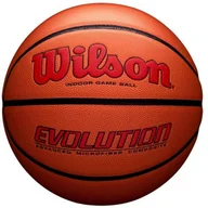 Koszykówka - Wilson Piłka Do Koszykówki Evolution Scarlet 7 - miniaturka - grafika 1