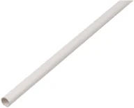 Rury - Gah Alberts Rura okrągła PCV biała 2000x12x1,0 mm - miniaturka - grafika 1