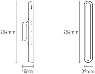 Baseus Baseus Magnetyczna Lampa LED do kuchni pokoju pod szafkę Biała DGXC-02 - Lampy stojące - miniaturka - grafika 10
