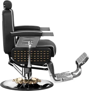 GABBIANO fotel barberski livio czarny P136677 - Fotele fryzjerskie - miniaturka - grafika 17