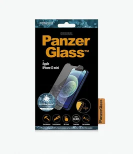 PanzerGlass Szkło hartowane antybakteryjne Standard Fit iPhone 12 Mini, przezroczyste 5711724027079 - Szkła hartowane na telefon - miniaturka - grafika 5