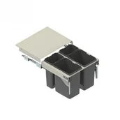 Kosze na śmieci - Rejs Szuflada SEGREGO z pojemnikami na odpady do "60" 4-kosz. WE28.40xx.01.549 - miniaturka - grafika 1