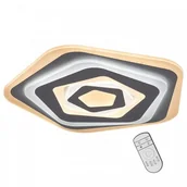 Lampy sufitowe - Rabalux Taneli Biały LED 54W DIM szer. 48cm. 3000K-6500K ściemnialna, barwa światła zmienna Plafon z pilotem 3098 - miniaturka - grafika 1