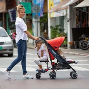 Lascal Saddle, Siodełko, Czerwony - Akcesoria do wózków - miniaturka - grafika 8