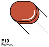 Kredki, ołówki, pastele i pisaki - Copic COPIC Sketch Marker E19 Redwood 21075121 - miniaturka - grafika 1