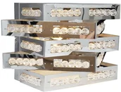 Lampy ścienne - Kinkiet Marcella 2 x 33 W G9 chrom 226902-06 - miniaturka - grafika 1