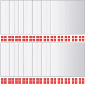 Lustra - vidaXL Kafelki lustrzane, 24 szt., kwadratowe - miniaturka - grafika 1