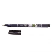 Markery permanentne - TOMBOW TOMBOW Flamaster Brush Ws-Bs Czarny - miniaturka - grafika 1