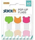 Przybory szkolne - Zakładki indeksujące 3 paski Zwierzęta - miniaturka - grafika 1