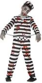 Stroje karnawałowe - Smiffys Strój dla dzieci "Zombie Więzień" rozm 4-6 lat SF44326S - miniaturka - grafika 1