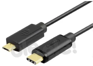 Unitek Przewód USB Typ-C do microUSB 1M Fast Charging Y-C473BK Y-C473BK - Kable komputerowe i do monitorów - miniaturka - grafika 6