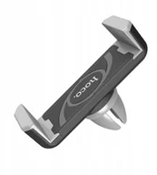 Uchwyty samochodowe do telefonów - Hoco CPH01 na kratkę czarno-szary - miniaturka - grafika 1