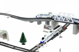 Kolejka Pociąg PENDOLINO - tunele,tory,mosty KX7771 - Pociągi dla dzieci - miniaturka - grafika 6