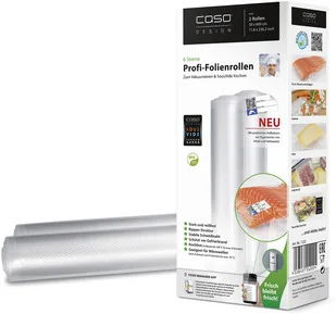 Caso Rolki do zgrzewarki 30 x 600cm - 2 Rolki do zgrzewarki do folii 1222 - Urządzenia do pakowania - miniaturka - grafika 3