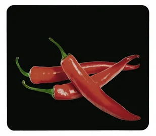 Wenko 2712918100 szklana płyta ochronna/deska do krojenia, do osłony ceramicznych płyt kuchennych, szkło hartowane, motyw: pepperoni, 56 x 0,5 x 50 cm, kolorowa 2712918100 - Deski do krojenia - miniaturka - grafika 2