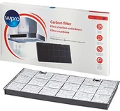 Filtry do okapów - WPRO chf150/1 okap kuchenny/filtr z węglem aktywnym typ150 antybakteryjną akcesoriów do zamkniętego obiegu powietrza/pasuje do wielu modeli (m. in. Bauknecht, Electrolux, Whirlpool) 8015250495966 - miniaturka - grafika 1