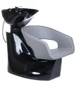 Myjki fryzjerskie - Barbiero Myjnia fryzjerska Paolo II BH-8031 jasna szara - miniaturka - grafika 1