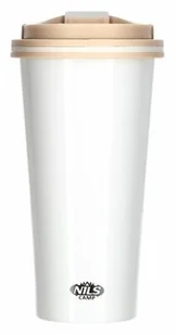 NILS CAMP Kubek termiczny NILS CAMP NCB18 Biały - Kubki termiczne - miniaturka - grafika 2