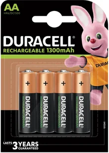 Duracell AKUMULATOR AA 1300MAH 4SZT 56770779 - Ładowarki i akumulatory - miniaturka - grafika 3