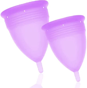 STERCUP STERCUP - SILIKONOWY KUBECZEK MENSTRUACYJNY FIOLETOWY S+L D-222867 - Kubeczki menstruacyjne - miniaturka - grafika 2