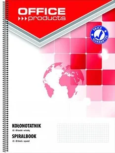 Kołonotatnik A5 w kratkę 80 kartek - Szkolne artykuły papiernicze - miniaturka - grafika 2