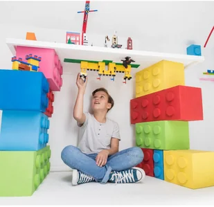 Epee Zestaw Mayka - klockomania - taśma 2m Poczwórna kolor zielony + Mayka - baza do budowania 20 x 20 cm KOLOR ZIELONY 8595582230584 - Klocki - miniaturka - grafika 13