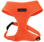 Smycze dla psów - Puppia puppia część-ojciec ac1325 naczynia, Neon Soft, S, pomarańczowy - miniaturka - grafika 1