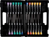 Śrubokręty - BAHCO Zestaw 24szt. wkrętaków precyzyjnych do śrub prostych, imbusowych, Phillips, Pozidriv i TORX, [706-5] 706-5 - miniaturka - grafika 1