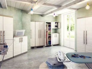 Keter Keter Szafka Excellence beż i taupe 65x45x97 cm 46640 - Komody - miniaturka - grafika 3