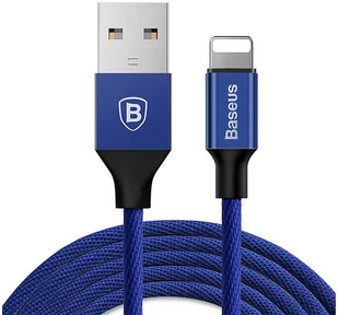 Baseus Kabel USB Baseus Baseus Oryginalny kabel Lightning iPhone Yiven 1,2m Navy Blue (25264-uniw) - Kable USB - miniaturka - grafika 2