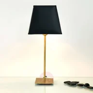 Lampy stojące - J. HOLLÄNDER J. Holländer Klasyczna lampa stołowa Mattia z kloszem - miniaturka - grafika 1