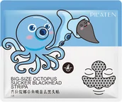 Maseczki do twarzy - PIL'ATEN PIL'ATEN - BIG-SIZE OCTOPUS SUCKER BLACKHEAD STRIP - Oczyszczająca maska w płacie PILSMPL - miniaturka - grafika 1