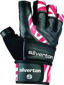 Rękawice do ćwiczeń - Silverton power Stripes rękawice ochronne, czarny, xxl 43510XXL - miniaturka - grafika 1