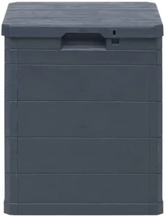 vidaXL Skrzynia ogrodowa, 90 L, antracytowa vidaXL - Pozostałe meble ogrodowe - miniaturka - grafika 4