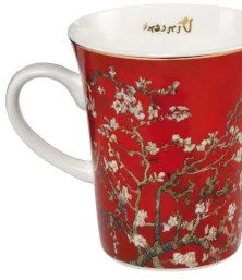 Goebel Kubek Drzewo migdałowe czerwone Vincent van Gogh 67-013-34-1 - Kubki - miniaturka - grafika 3