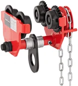 Pozostałe wyposażenie warsztatu - Steinberg Systems Wózek suwnicowy 500 kg regulacja kołnierza 65100 mm z łańcuchem SBS-RT-500 - miniaturka - grafika 1