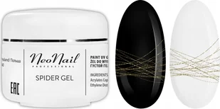 Neonail SPIDER GEL GOLD 5ML - Ozdoby do paznokci - miniaturka - grafika 7