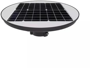 V-tac Oprawa Ogrodowa Solarna 10W Czujnik Ruchu TIMER PILOT IP65 VT-65W 6500K 1500lm - Lampy ogrodowe - miniaturka - grafika 3