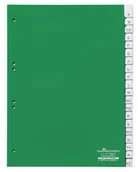 Przekładki do segregatorów - DURABLE Przekładki do segregatora A-Z A4 zielone 6200-05 - miniaturka - grafika 1