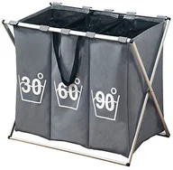 Kosze na bieliznę - Kesper 19591 pojemnik na pranie "Trio", 63 x 57 x 38 cm, szary 19591 - miniaturka - grafika 1