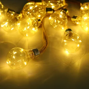 GLOBO Solarny łańcuch świetlny 33694-10 z liną, 10 LED - Lampy ogrodowe - miniaturka - grafika 5