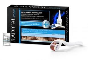 Radical mezoterapia mikroigłowa x 12 ampułek po 3 ml + mezoroller - Odżywki do włosów - miniaturka - grafika 2