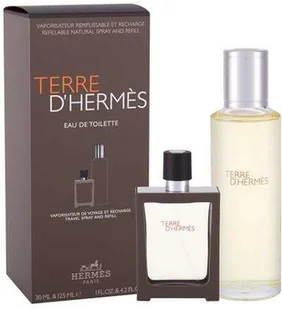 Hermes Terre DHermes woda toaletowa 30 ml + napełnienie 125 ml - Zestawy perfum męskich - miniaturka - grafika 2
