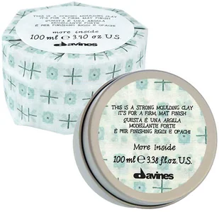 Davines More Inside mocno utrwalająca glinka 75ml - Kosmetyki do stylizacji włosów - miniaturka - grafika 2
