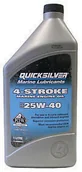 Żeglarstwo - Quicksilver 4-Stroke Marine Engine Oil SAE 25W-40 1L - miniaturka - grafika 1