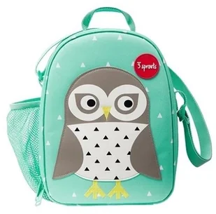 Lunch Bag Dla Dzieci Sowa 3+ 3 Sprouts - Lunch boxy - miniaturka - grafika 2